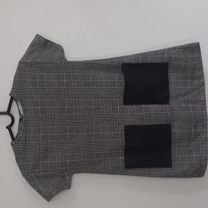 ZARA GIRL DRESS Size 10, Black and Gray color.